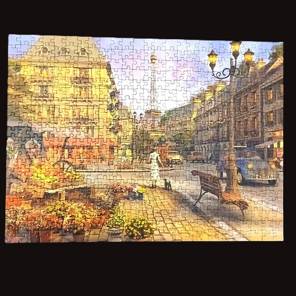 Ravensburger An Evening Walk Jigsaw Puzzle, 500 Pieces - Picture 2 of 2
